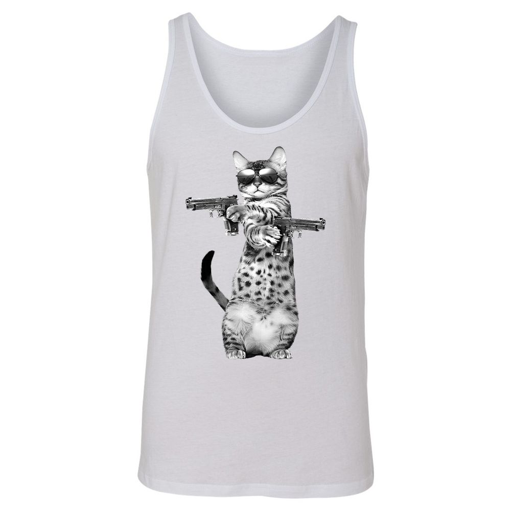 Unisex Jersey Tank - ED9XWJDL - White - 14