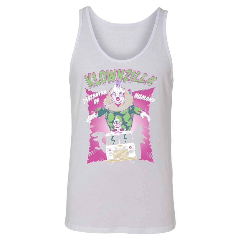 Unisex Jersey Tank - D3TKWEXH - White - 14