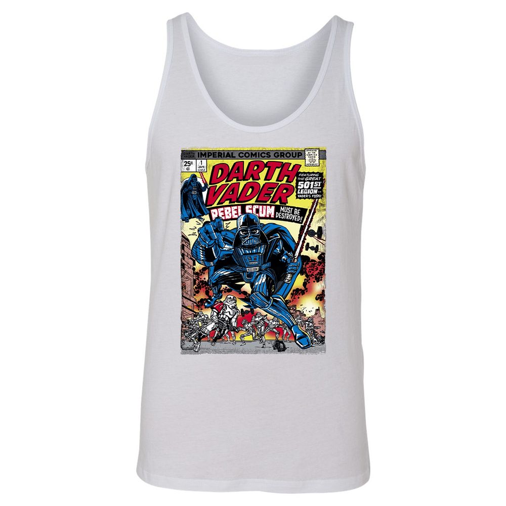 Unisex Jersey Tank - KLW8WTSN - White - 14