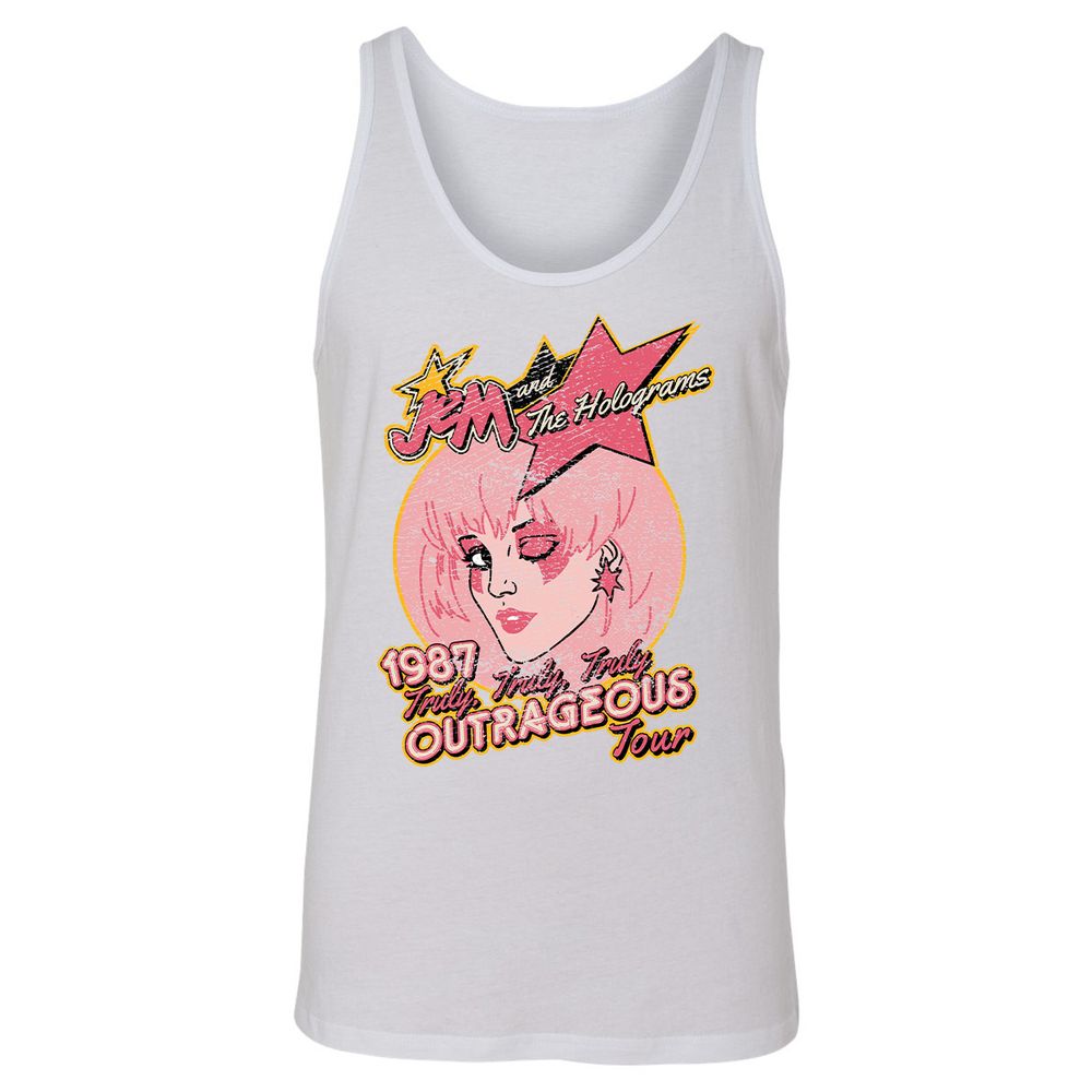 Unisex Jersey Tank - U5EKRC6D - White - 14