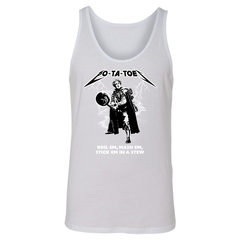 Unisex Jersey Tank - RF3SAS4E - White - 14