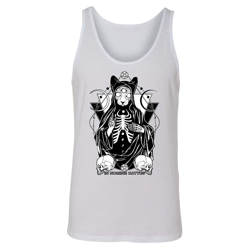 Unisex Jersey Tank - HK4W1XBF - White - 14
