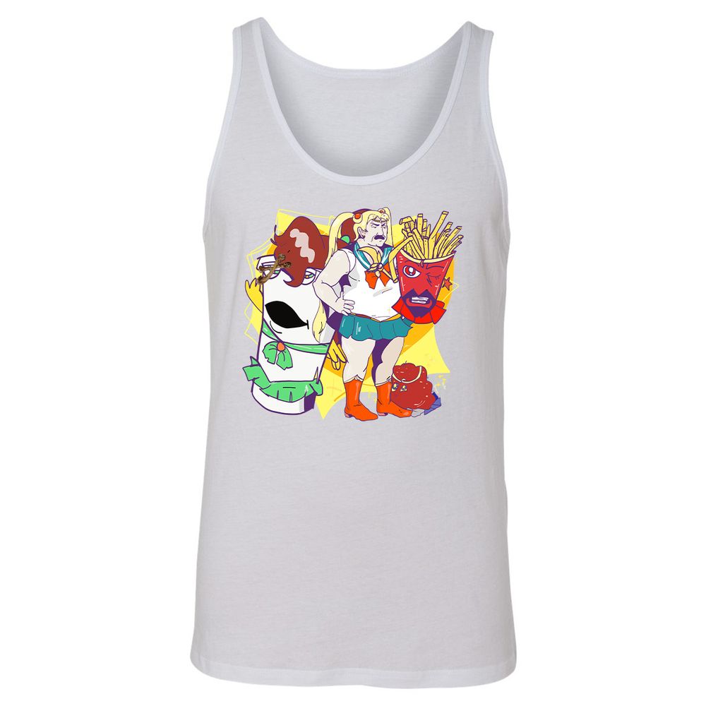 Unisex Jersey Tank - LH2936SV - White - 14