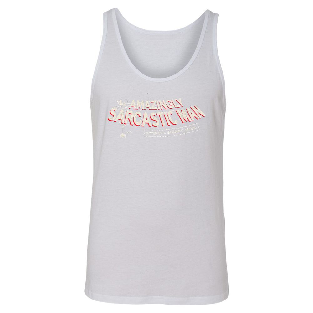 Unisex Jersey Tank - M8AHJBPJ - White - 14