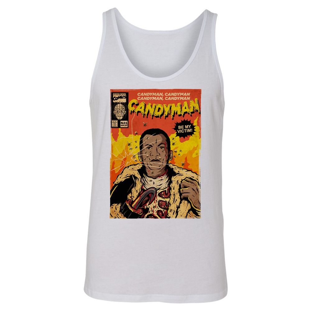 Unisex Jersey Tank - CV76TMHU - White - 14