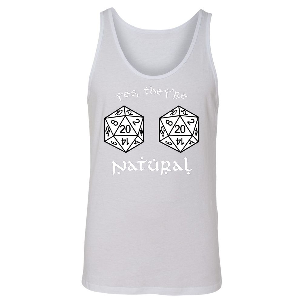 Unisex Jersey Tank - AH5K1B8A - White - 14