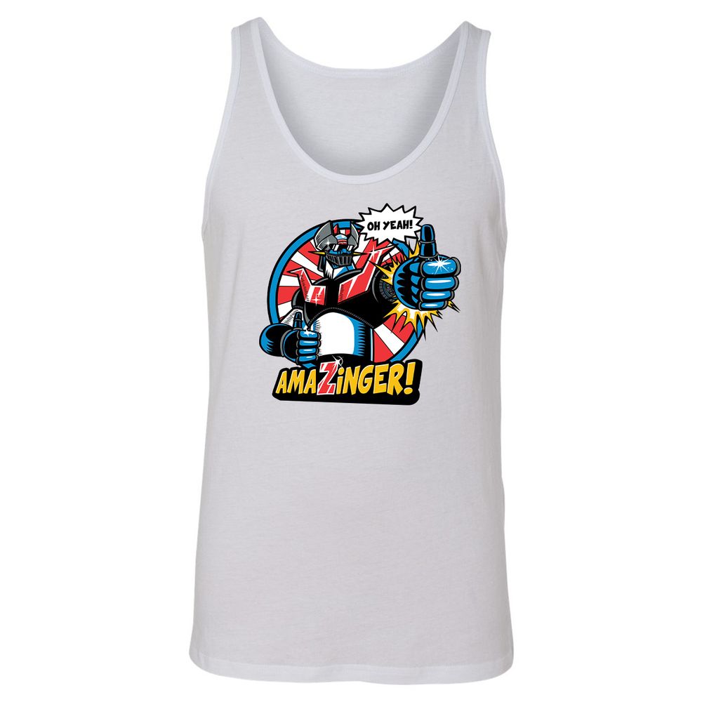 Unisex Jersey Tank - RXMMMPCM - White - 14