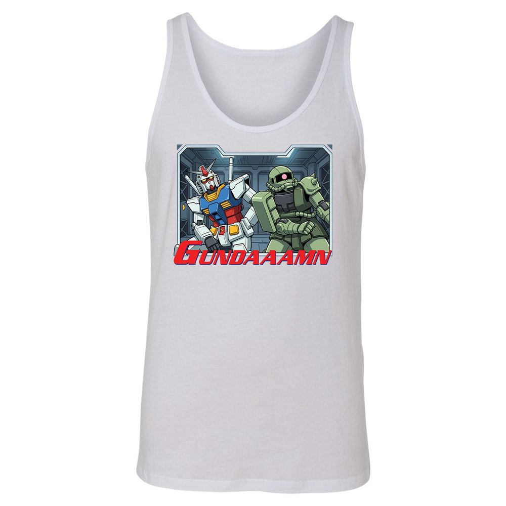 Unisex Jersey Tank - DKZ5N3ND - White - 14
