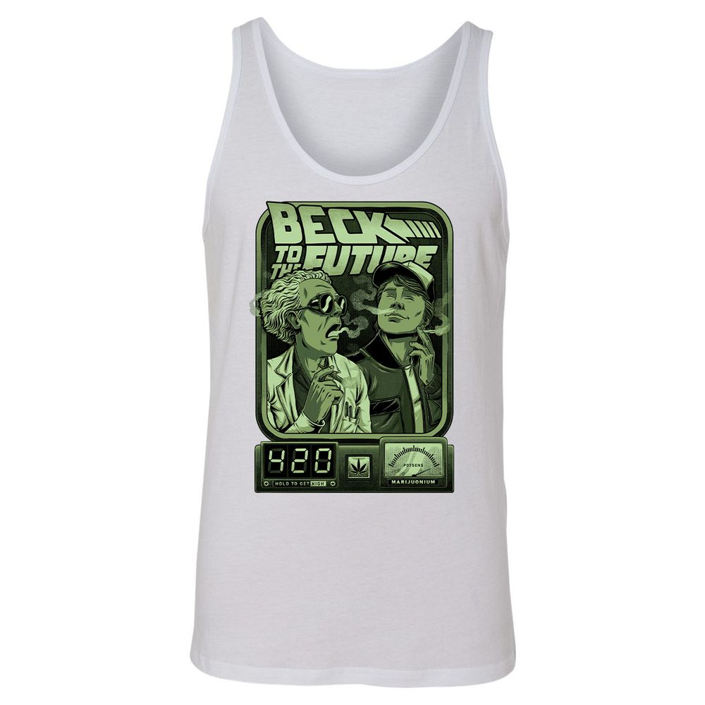 Unisex Jersey Tank - HBS3K11F - White - 14