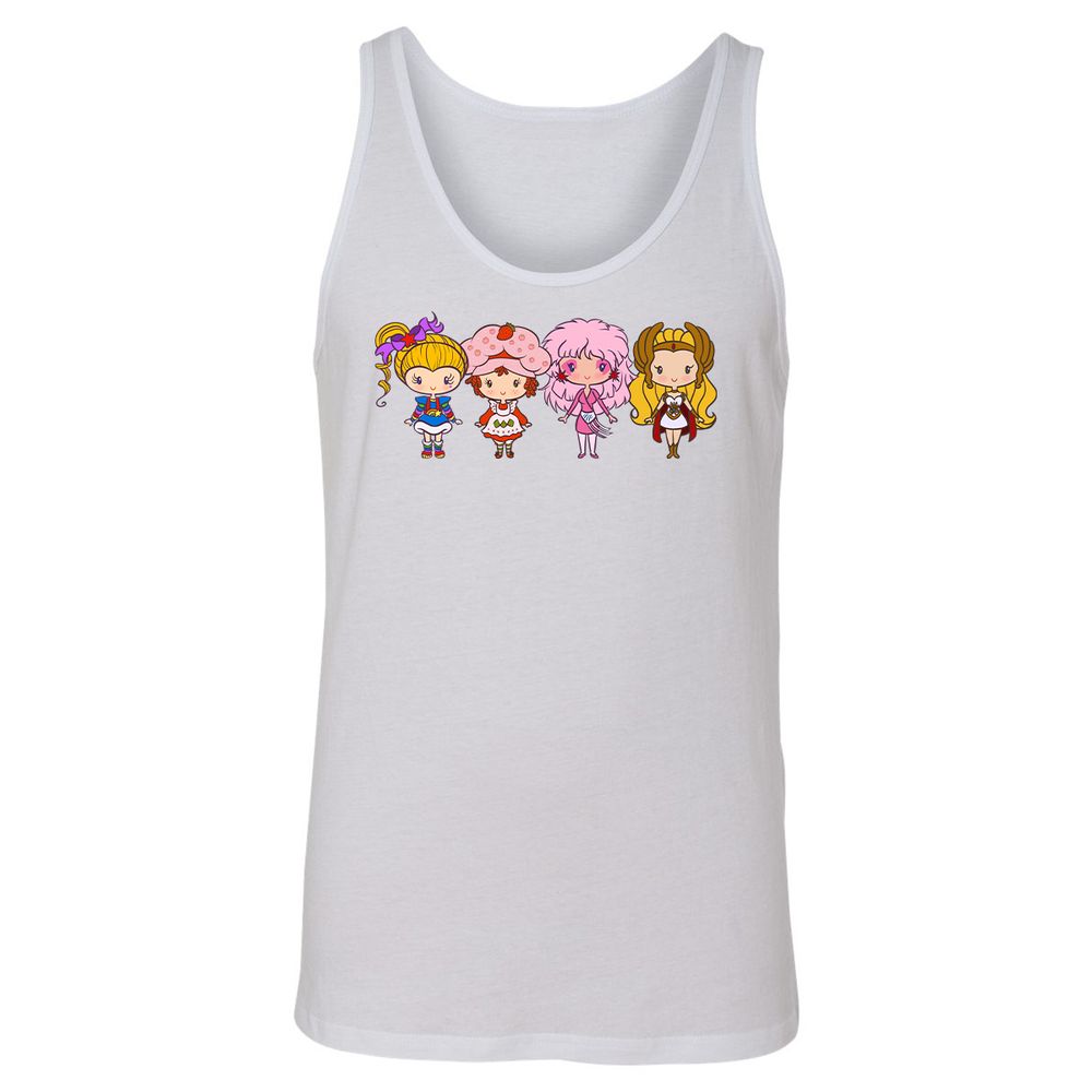 Unisex Jersey Tank - EB867C8M - White - 14