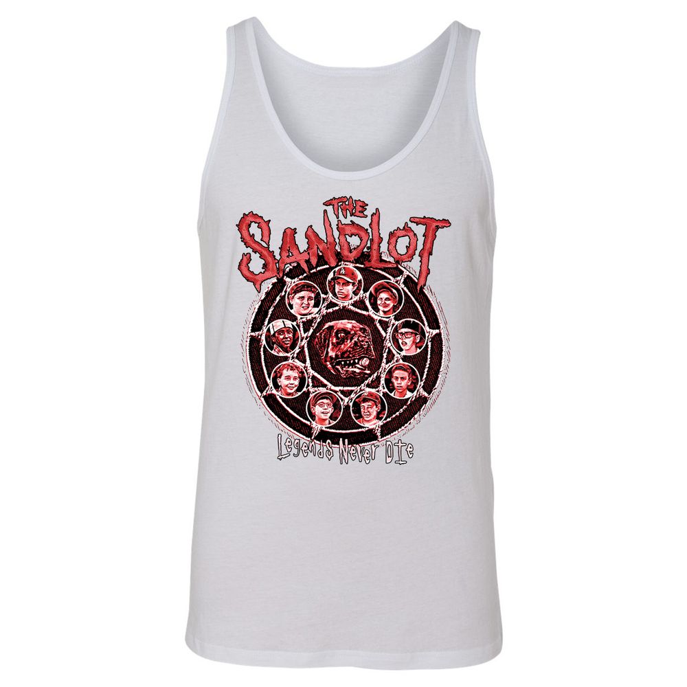 Unisex Jersey Tank - DJSHL549 - White - 14