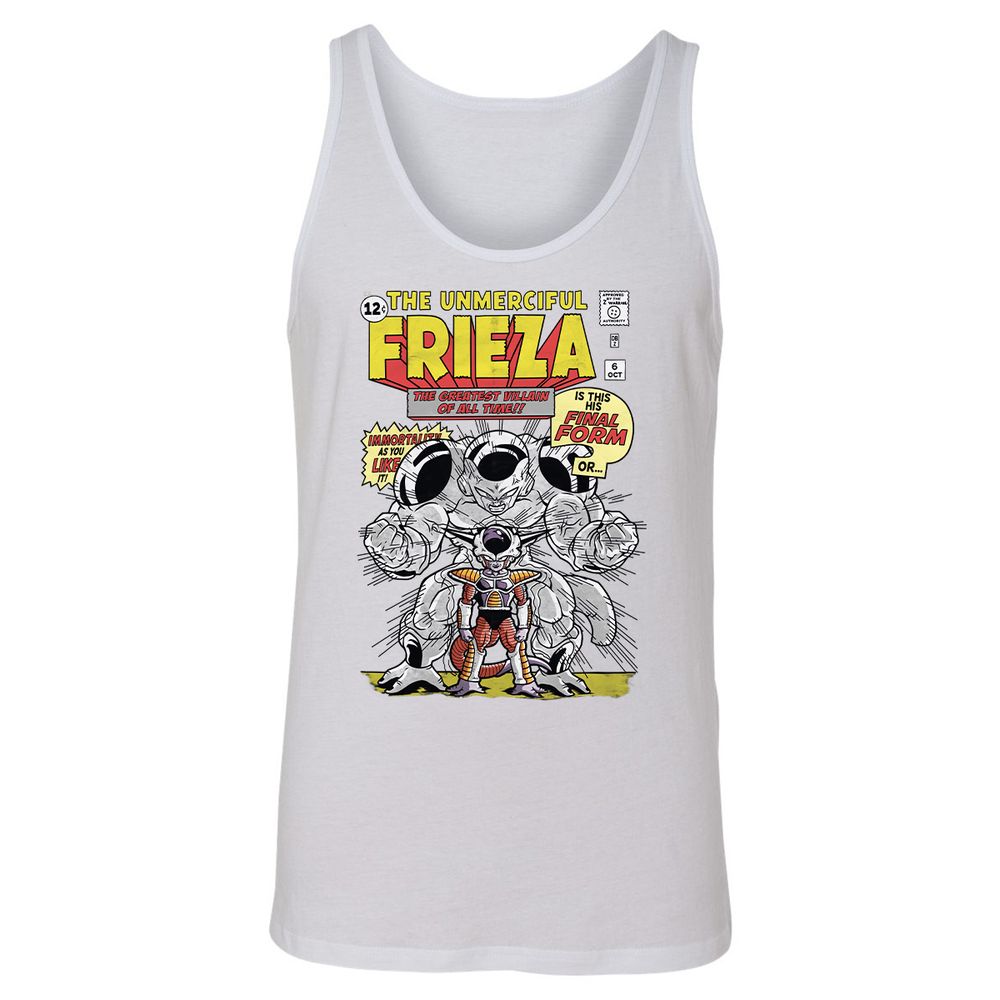 Unisex Jersey Tank - X3QMS76L - White - 14