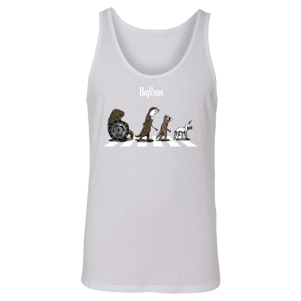 Unisex Jersey Tank - RZ4QXFDQ - White - 14