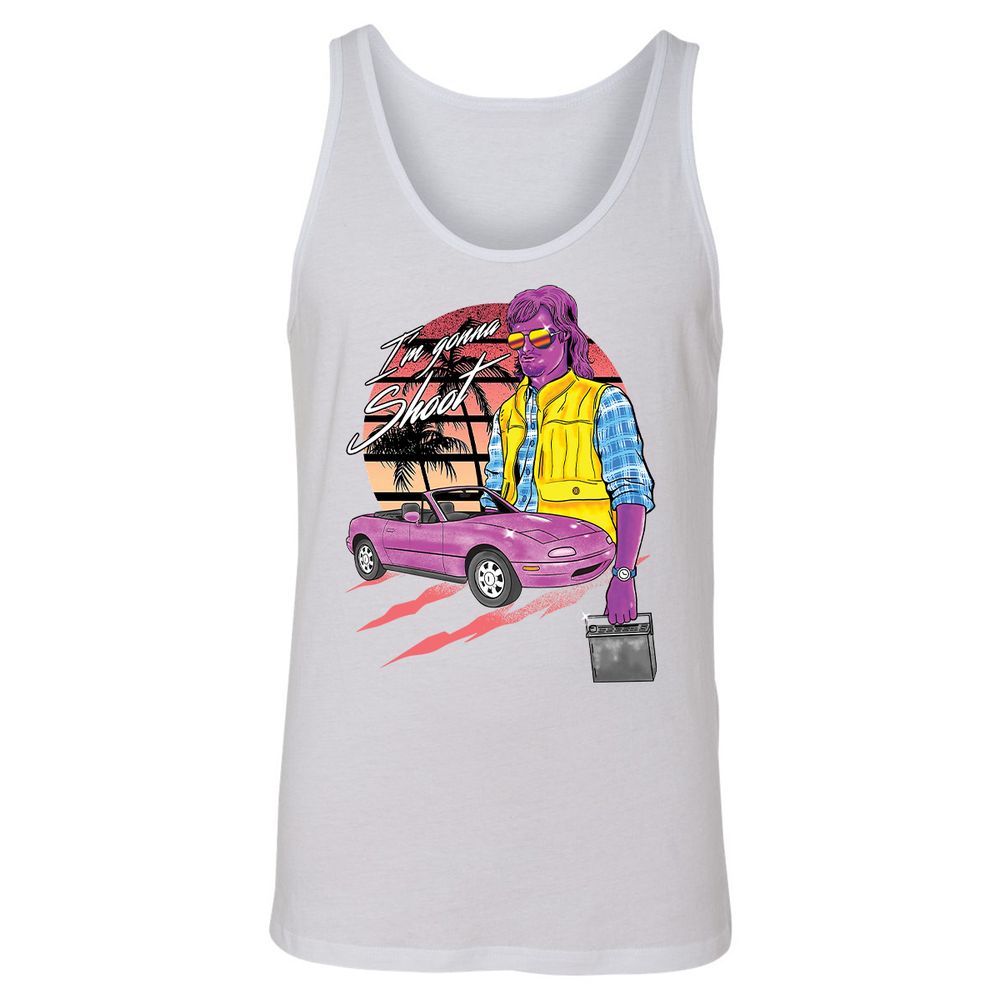 Unisex Jersey Tank - SPALQU54 - White - 14