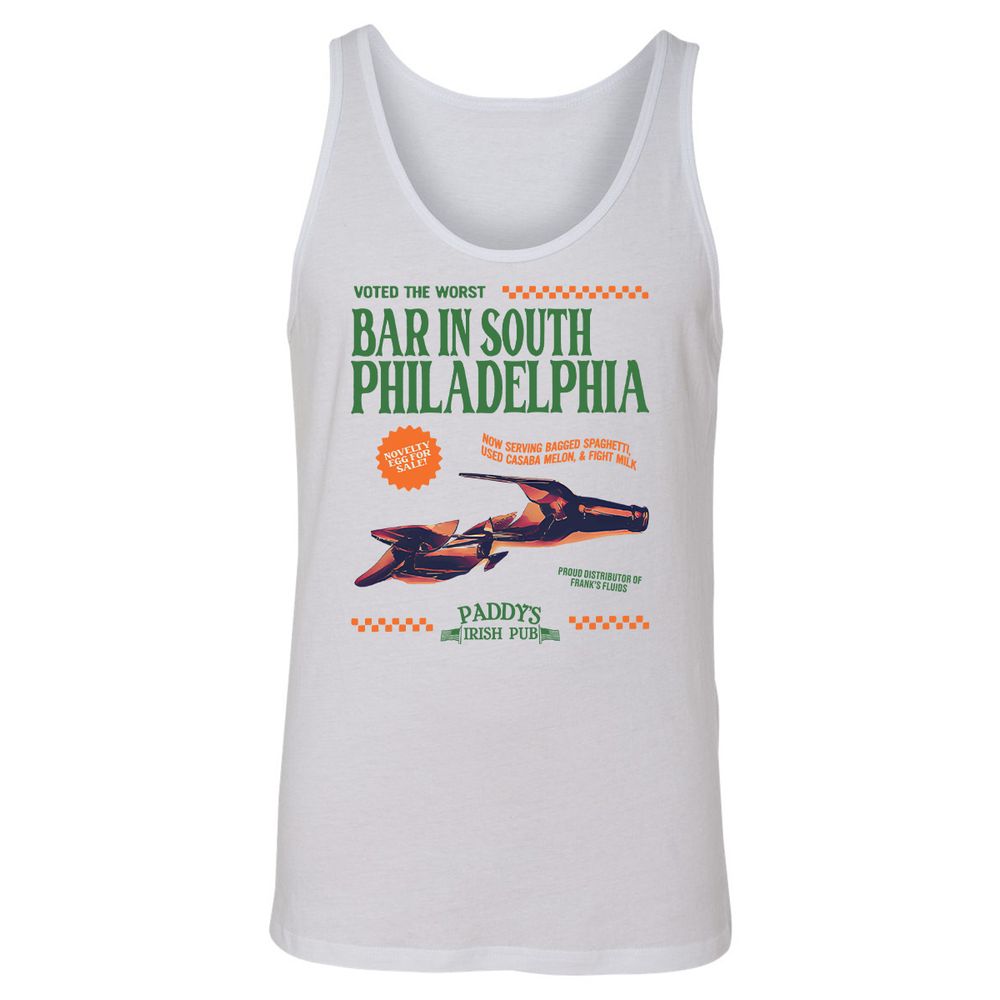 Unisex Jersey Tank - W729KBGZ - White - 14