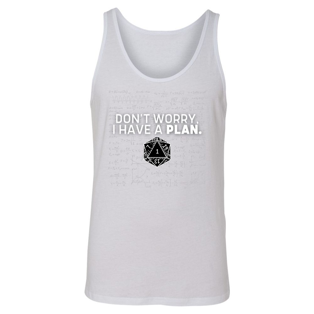 Unisex Jersey Tank - B8CQSXWR - White - 14