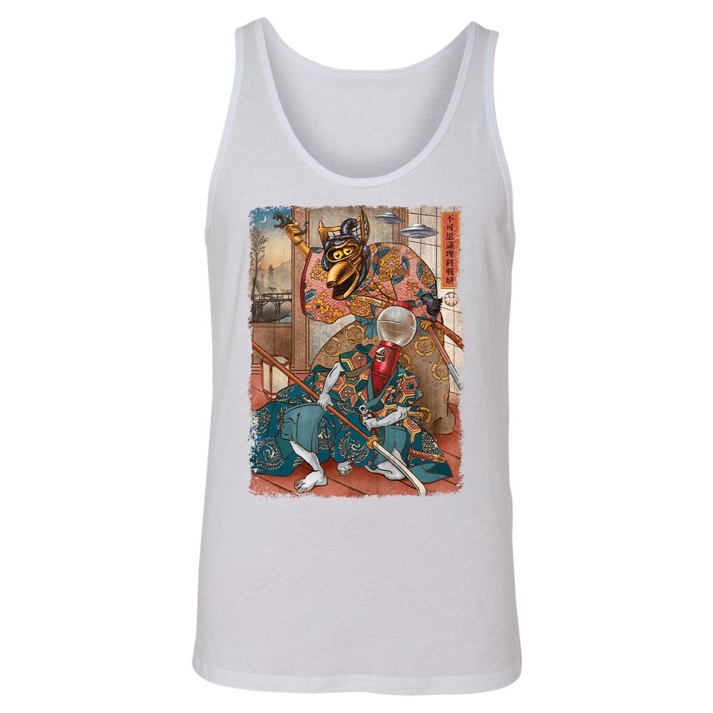 Unisex Jersey Tank - 5RGZLETR - White - 14