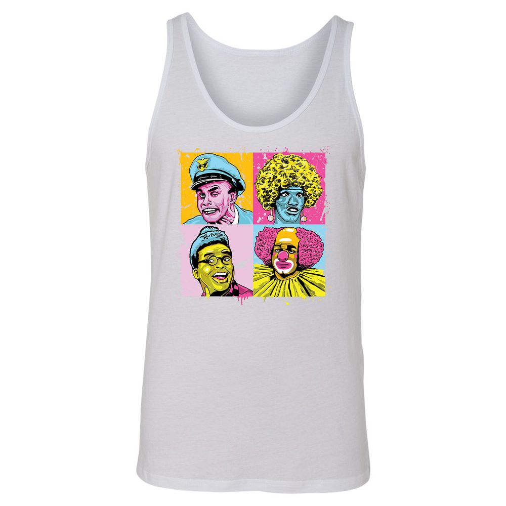 Unisex Jersey Tank - SJ9ZFFCC - White - 14