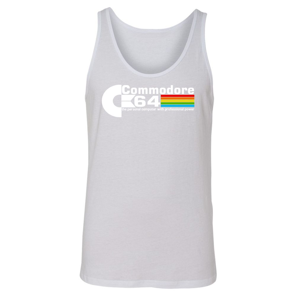 Unisex Jersey Tank - EWUCJCGM - White - 14