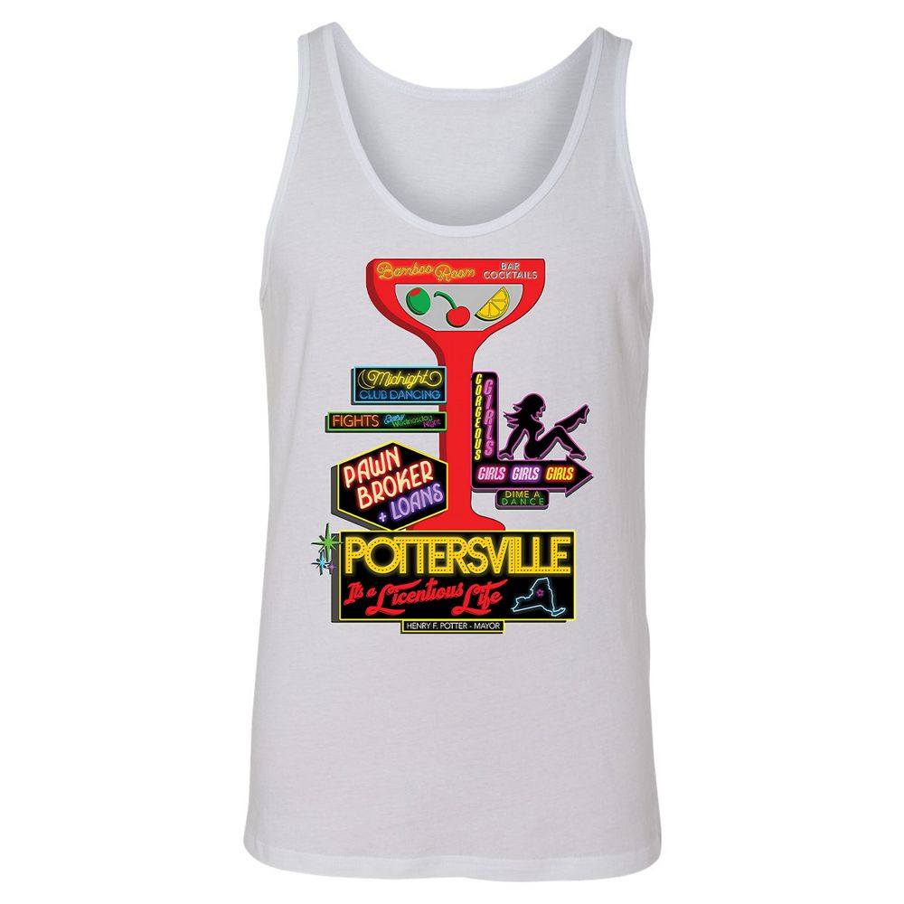 Unisex Jersey Tank - AHAQE46V - White - 14