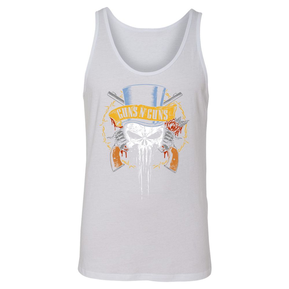 Unisex Jersey Tank - D1LQWJC3 - White - 14