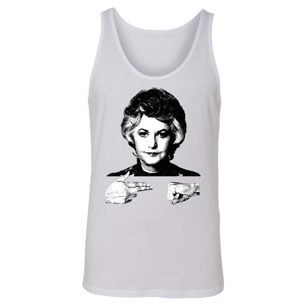 Unisex Jersey Tank - 9HESTL8P - White - 14