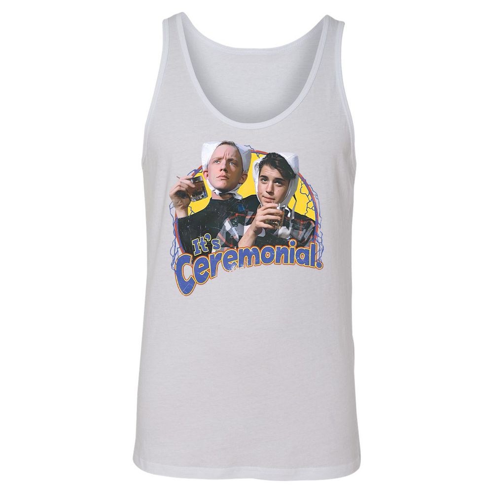 Unisex Jersey Tank - LSAEX5FP - White - 14