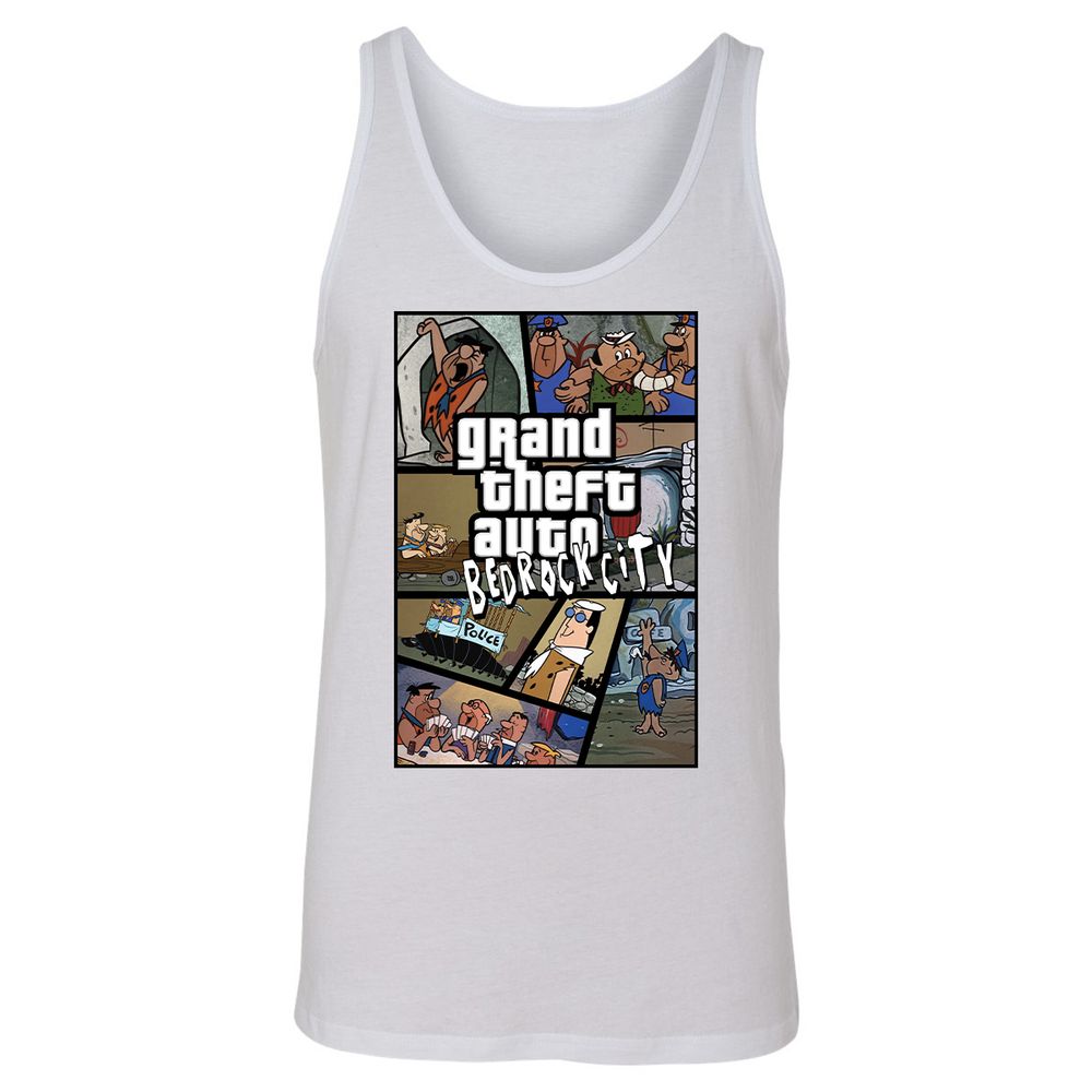 Unisex Jersey Tank - PGQ5ARSY - White - 14
