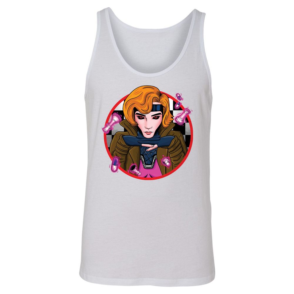 Unisex Jersey Tank - BGCS667Q - White - 14