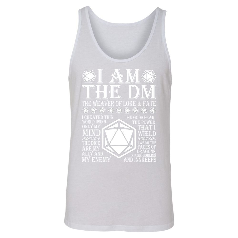 Unisex Jersey Tank - XUATZJ1C - White - 14