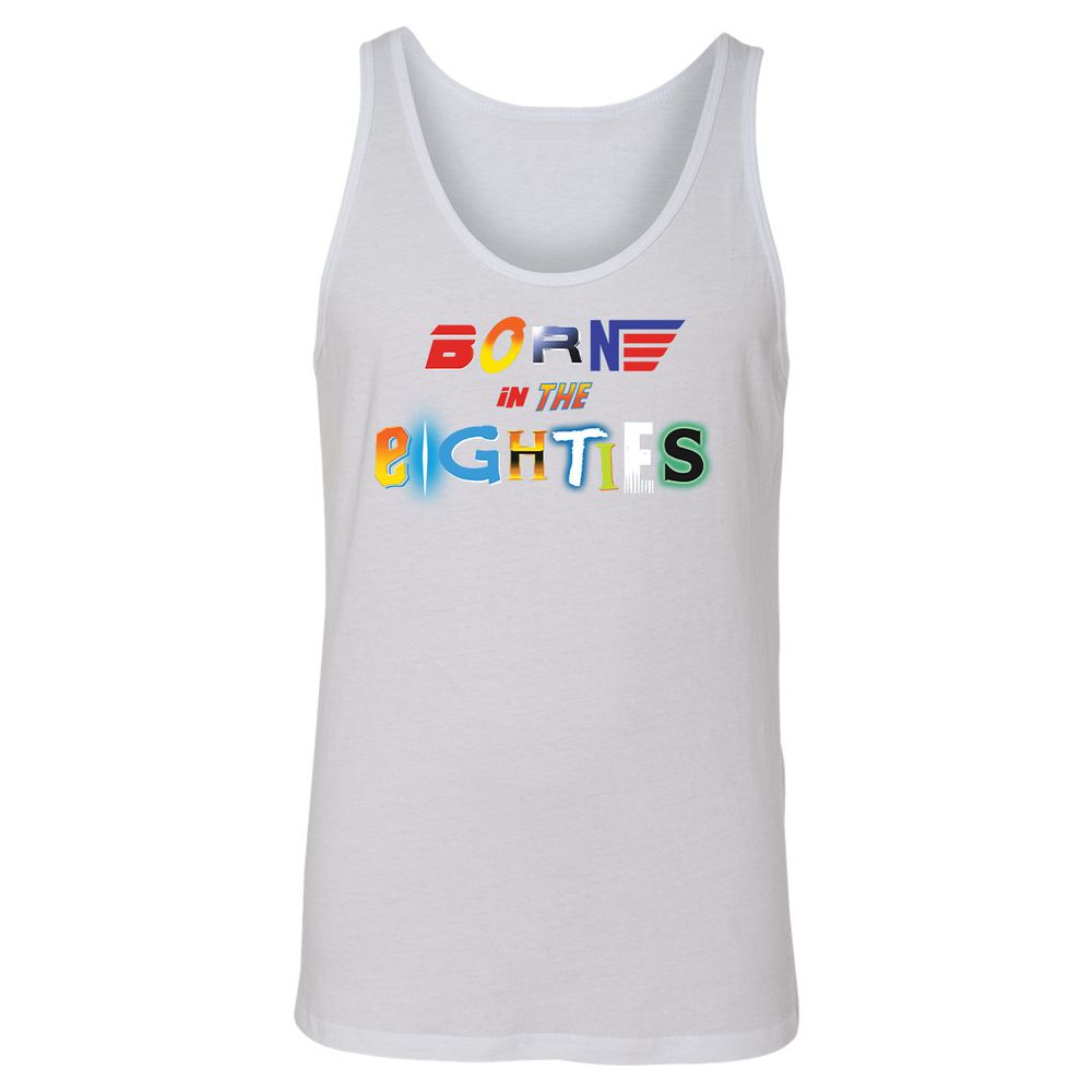 Unisex Jersey Tank - WC4B8D6H - White - 14
