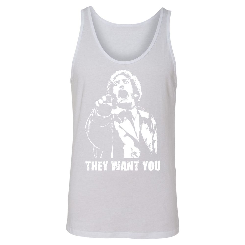 Unisex Jersey Tank - BTDT3U9E - White - 14