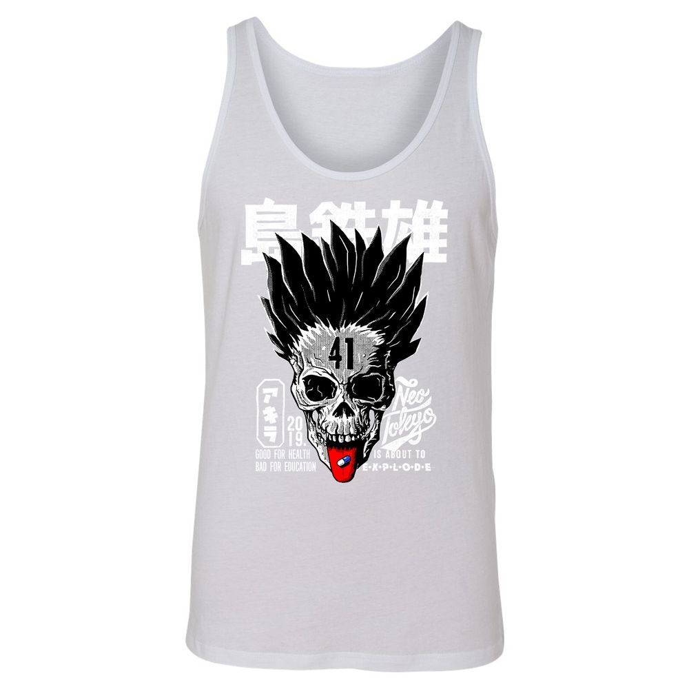 Unisex Jersey Tank - 69L4TF5X - White - 14