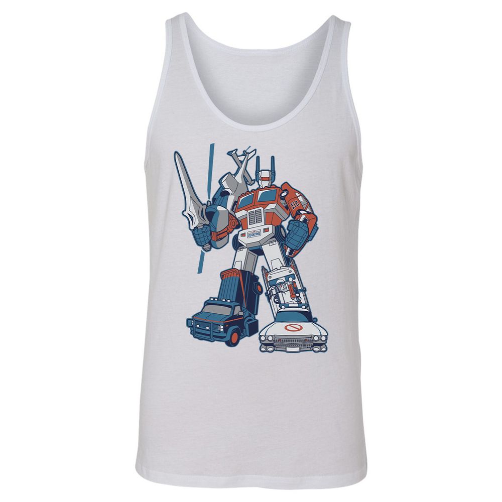 Unisex Jersey Tank - 7L2G6285 - White - 14