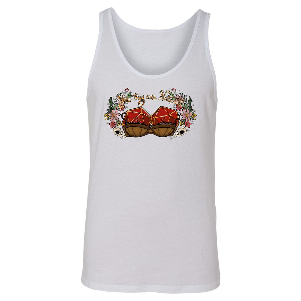 Unisex Jersey Tank - YD7WAW51 - White - 14