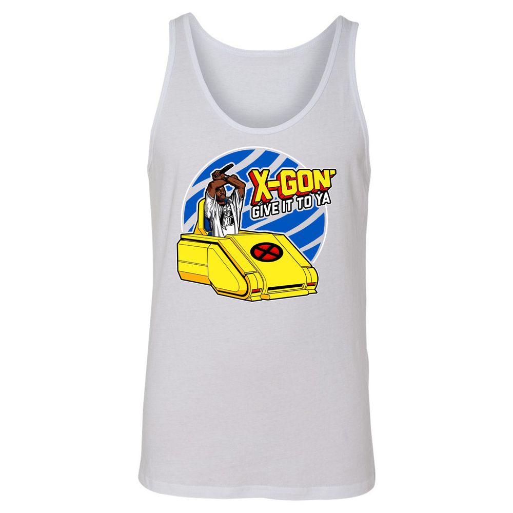 Unisex Jersey Tank - K6TEBDWQ - White - 14