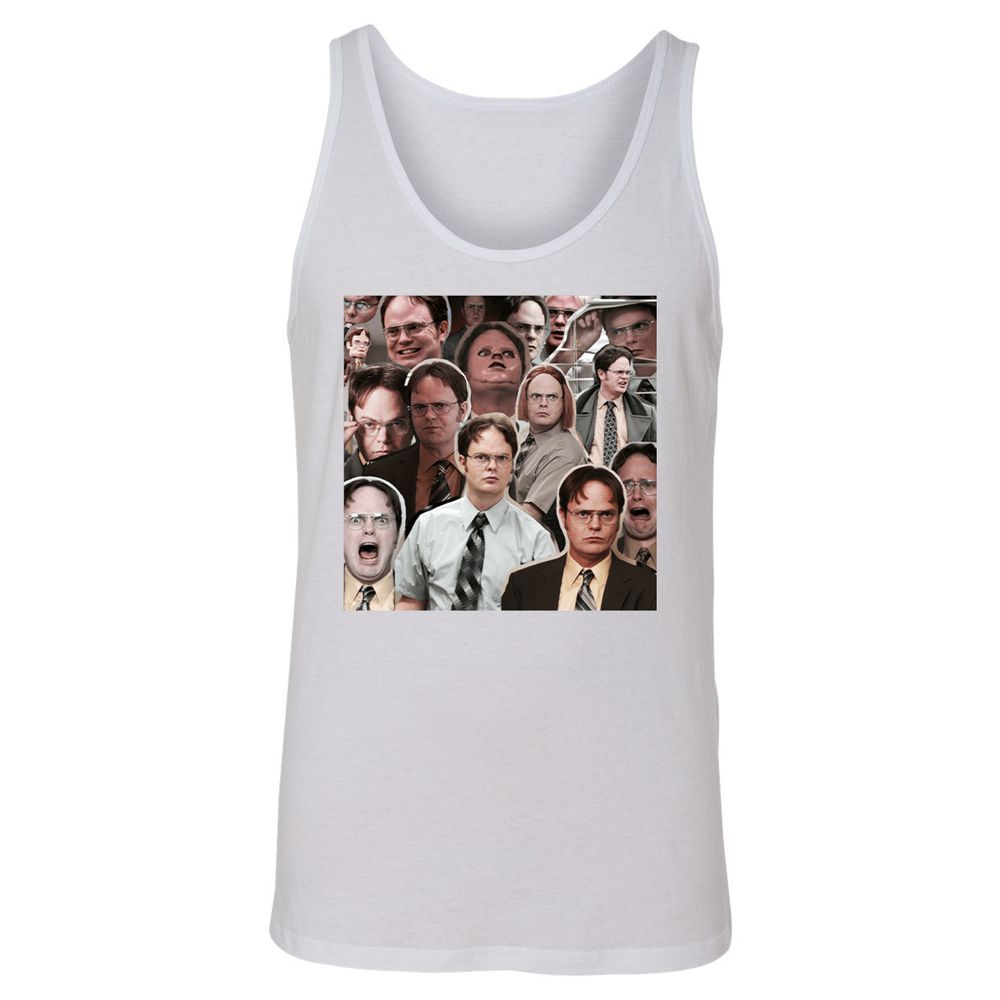 Unisex Jersey Tank - 78UQSWTR - White - 14