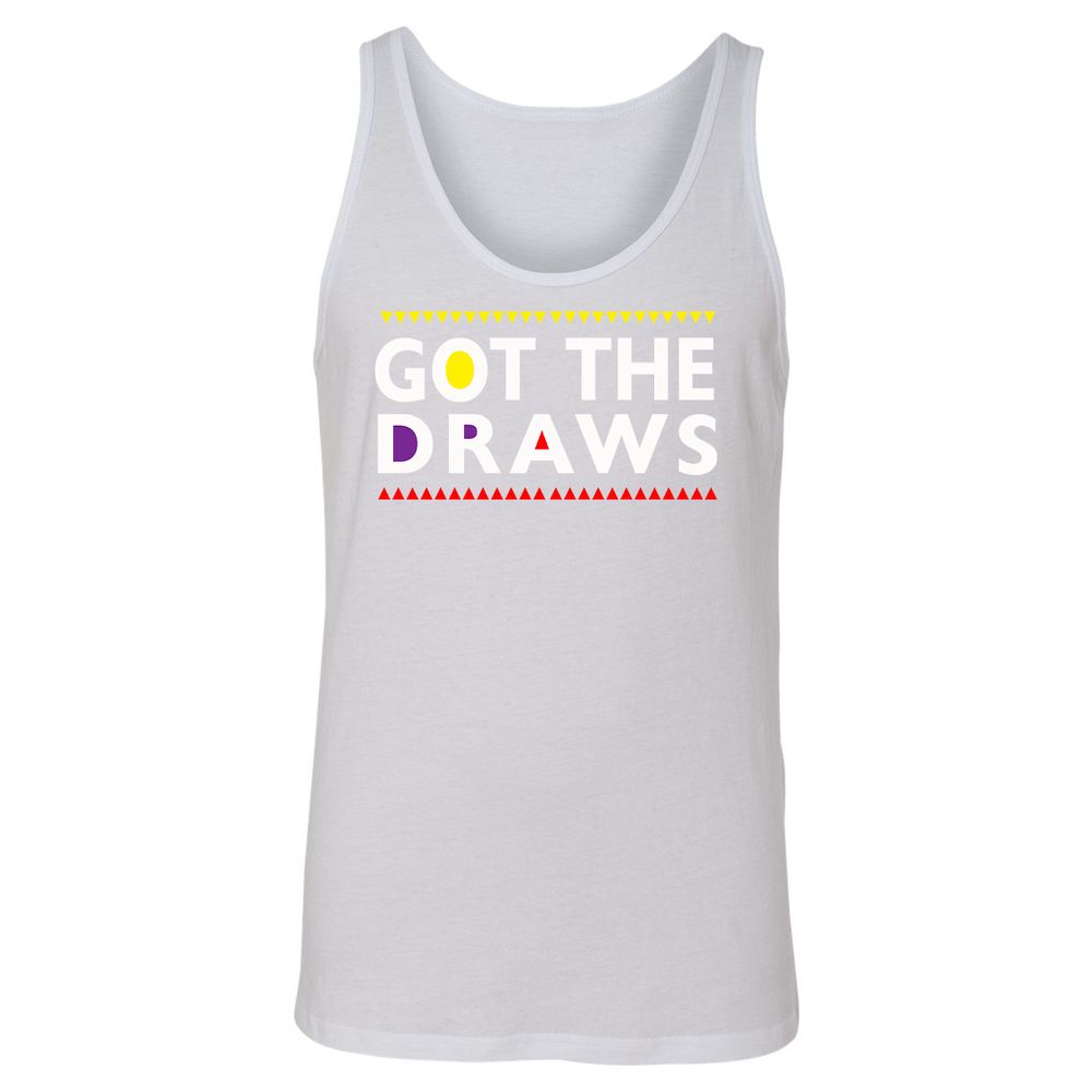Unisex Jersey Tank - YSN1BYB8 - White - 14