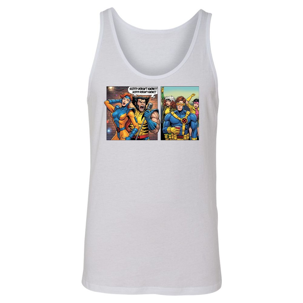 Unisex Jersey Tank - 83Q9LS5R - White - 14