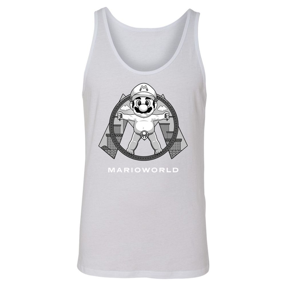 Unisex Jersey Tank - G7YWAB97 - White - 14