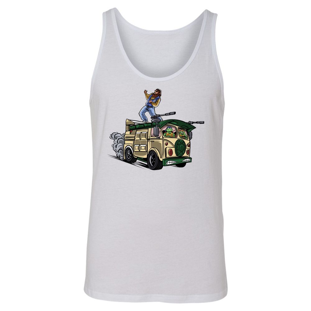 Unisex Jersey Tank - W9R81323 - White - 14