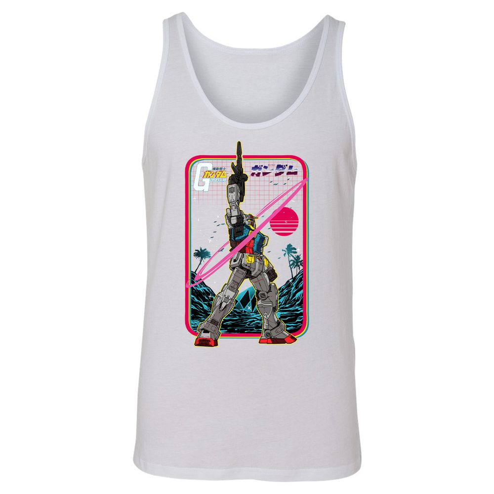 Unisex Jersey Tank - BE6Y8GLX - White - 14