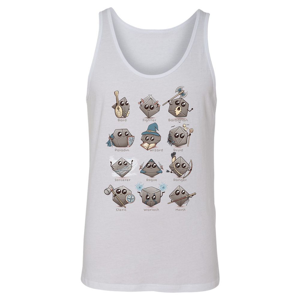 Unisex Jersey Tank - XG422SRC - White - 14