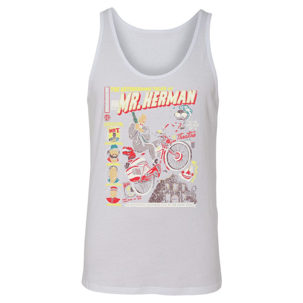 Unisex Jersey Tank - MYEMVLGU - White - 14