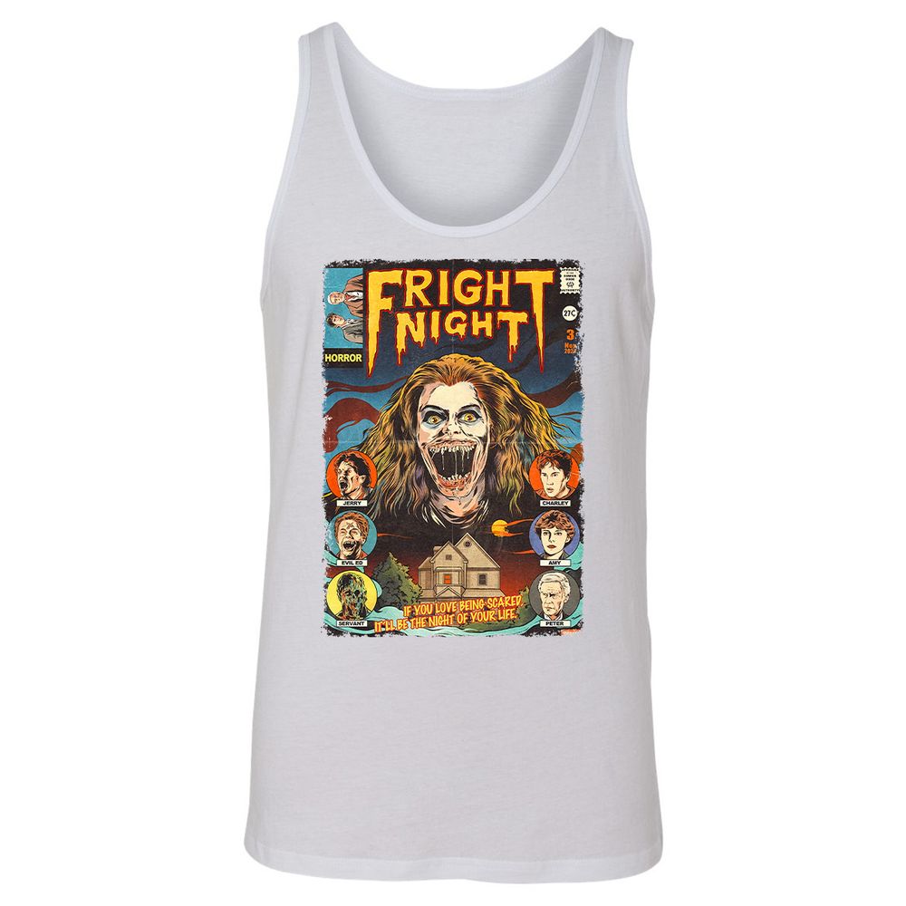 Unisex Jersey Tank - PHCYG8AF - White - 14