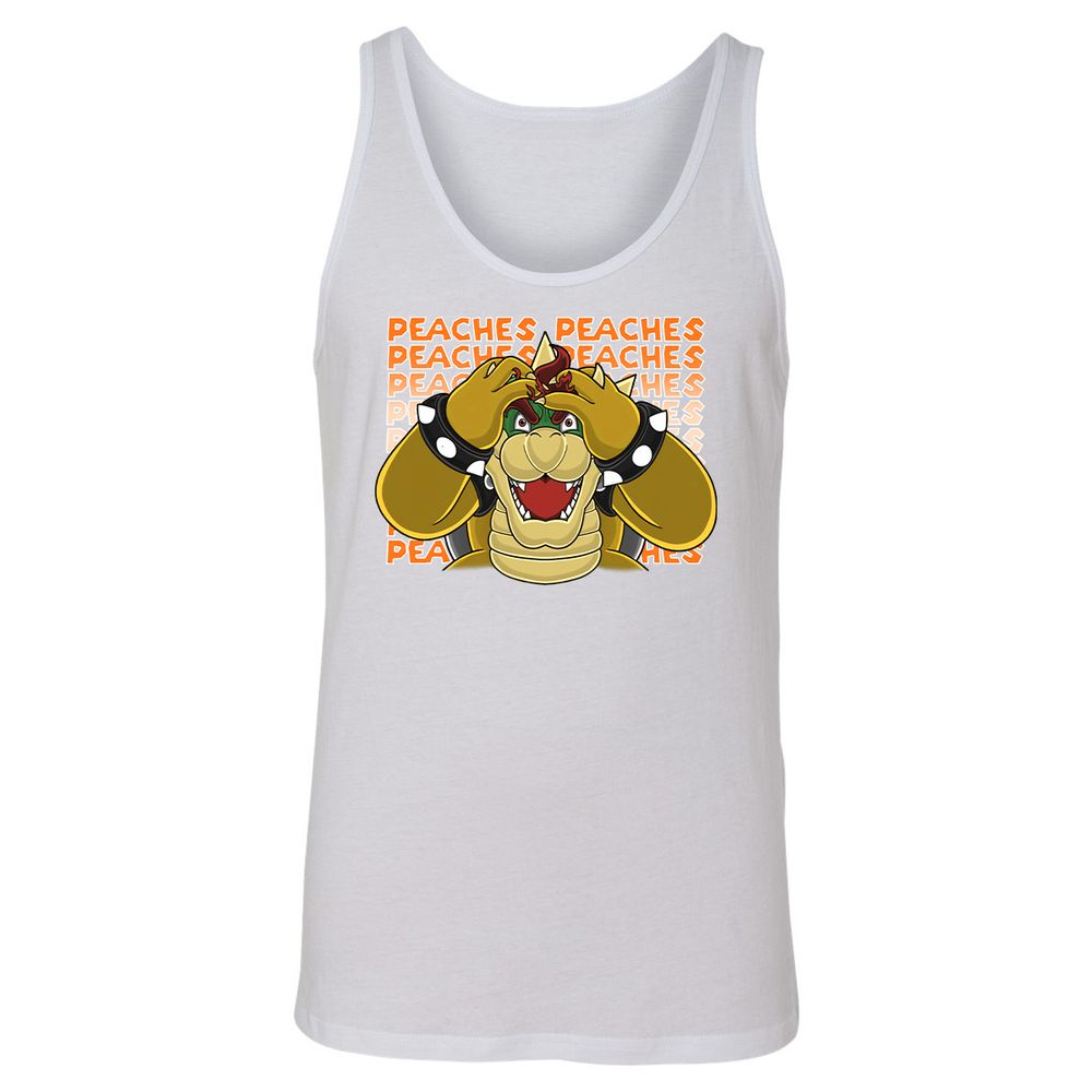 Unisex Jersey Tank - WA17M8BL - White - 14
