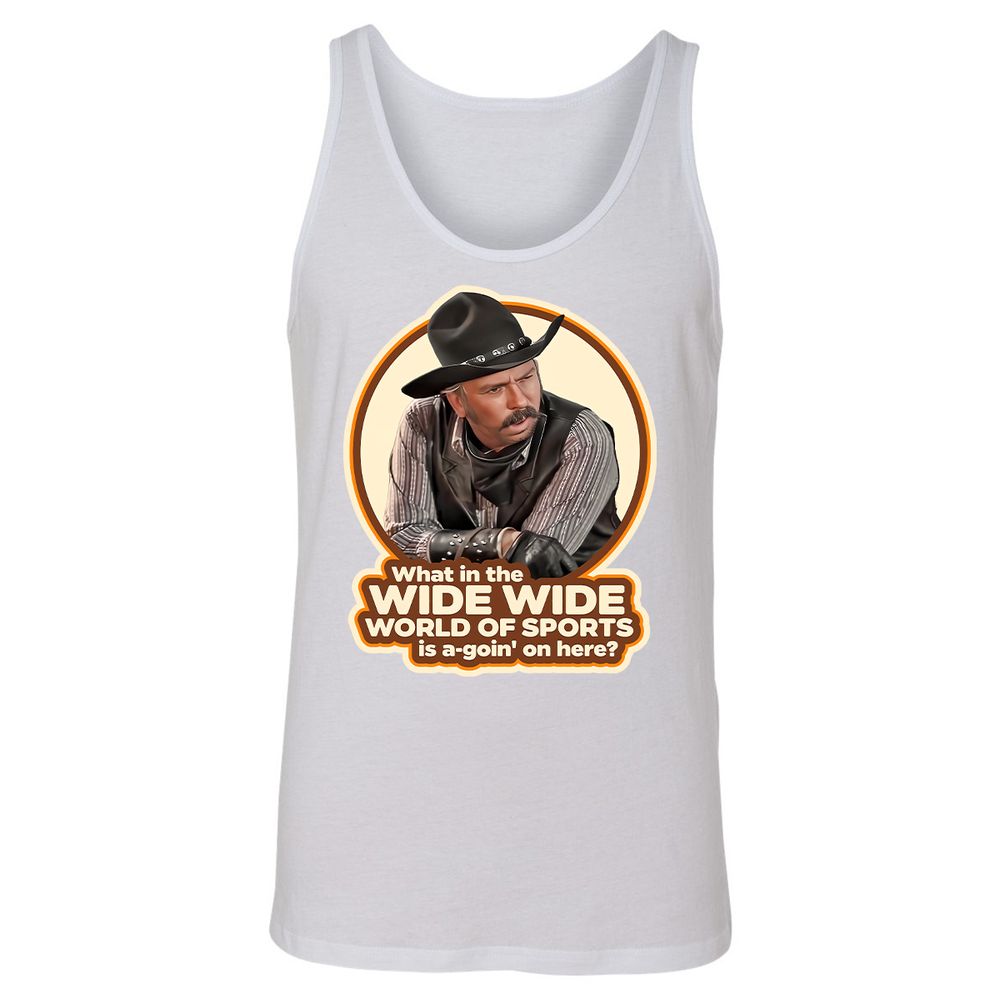 Unisex Jersey Tank - ZHSBRDWX - White - 14