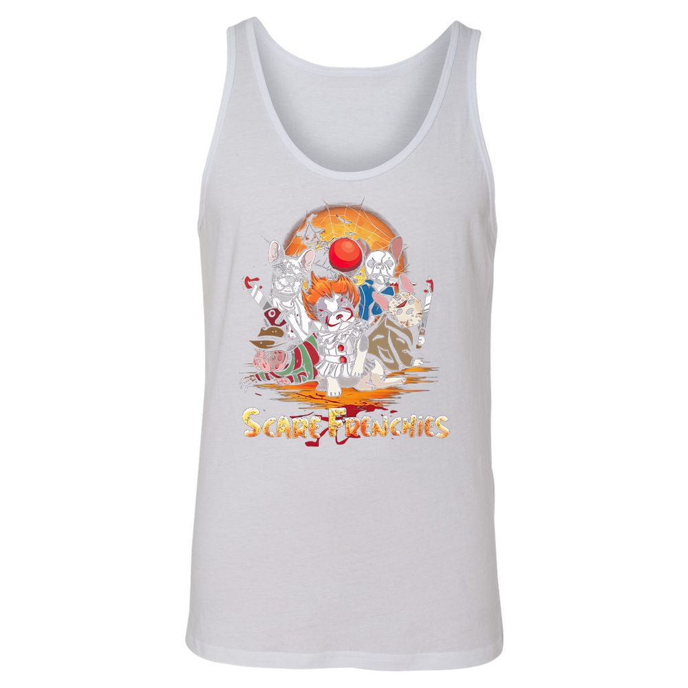 Unisex Jersey Tank - T6A9MJAX - White - 14