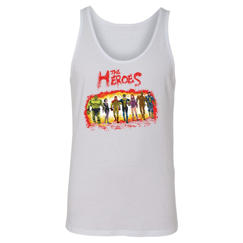 Unisex Jersey Tank - P582CA7G - White - 14