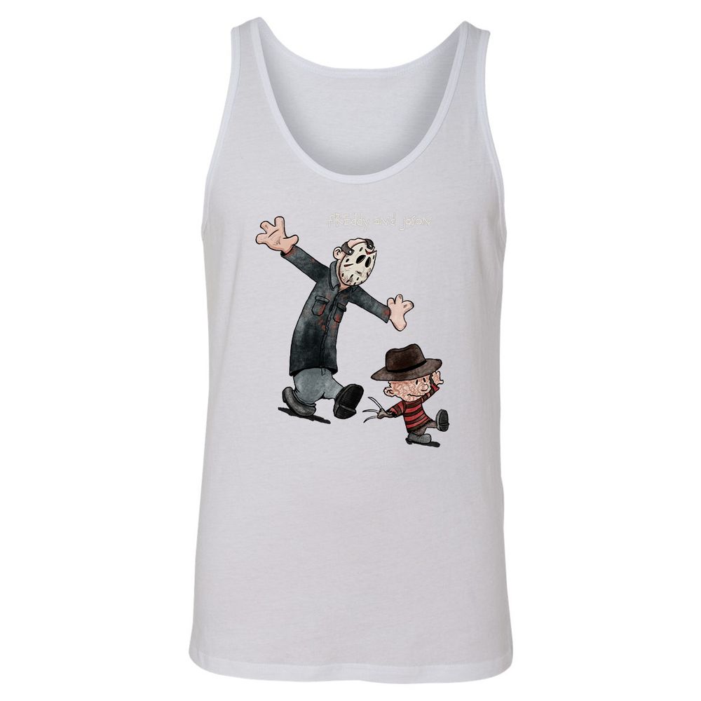 Unisex Jersey Tank - 4RNCFKGF - White - 14